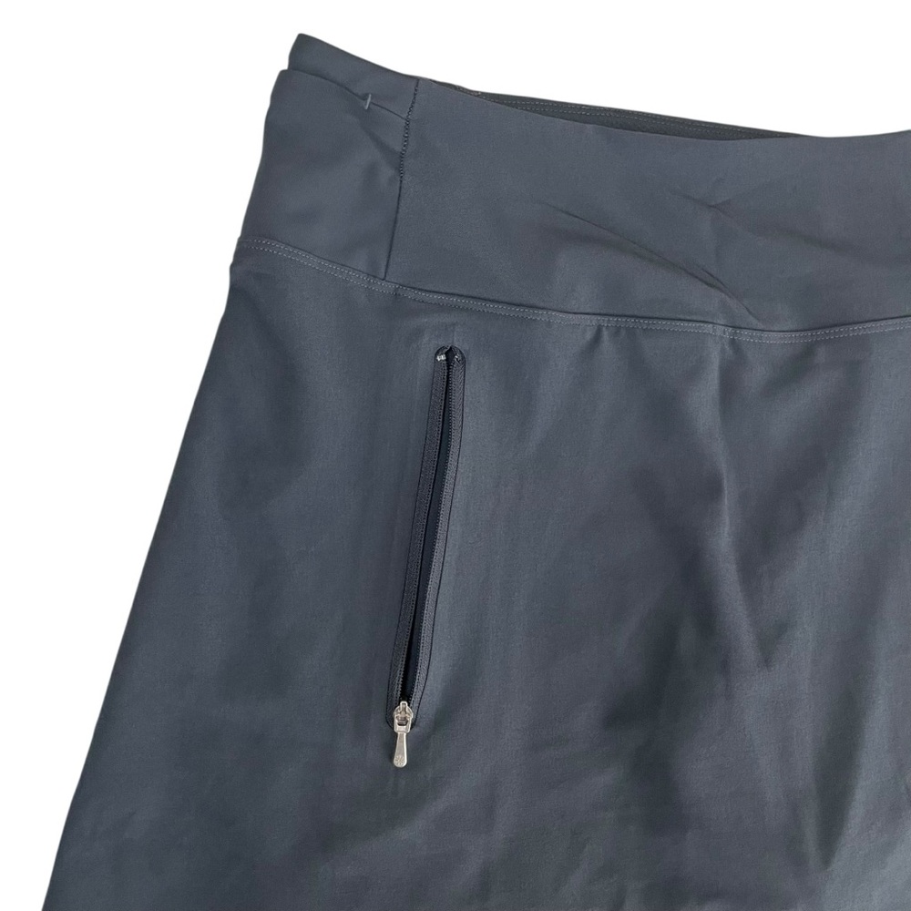 Athleta Fairway Pleated Skort Granite Blue Small - Picture 8 of 16